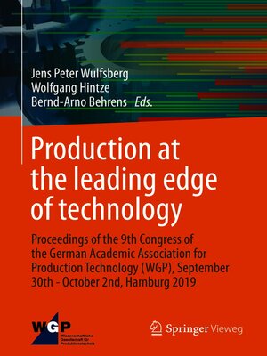 cover image of Production at the leading edge of technology